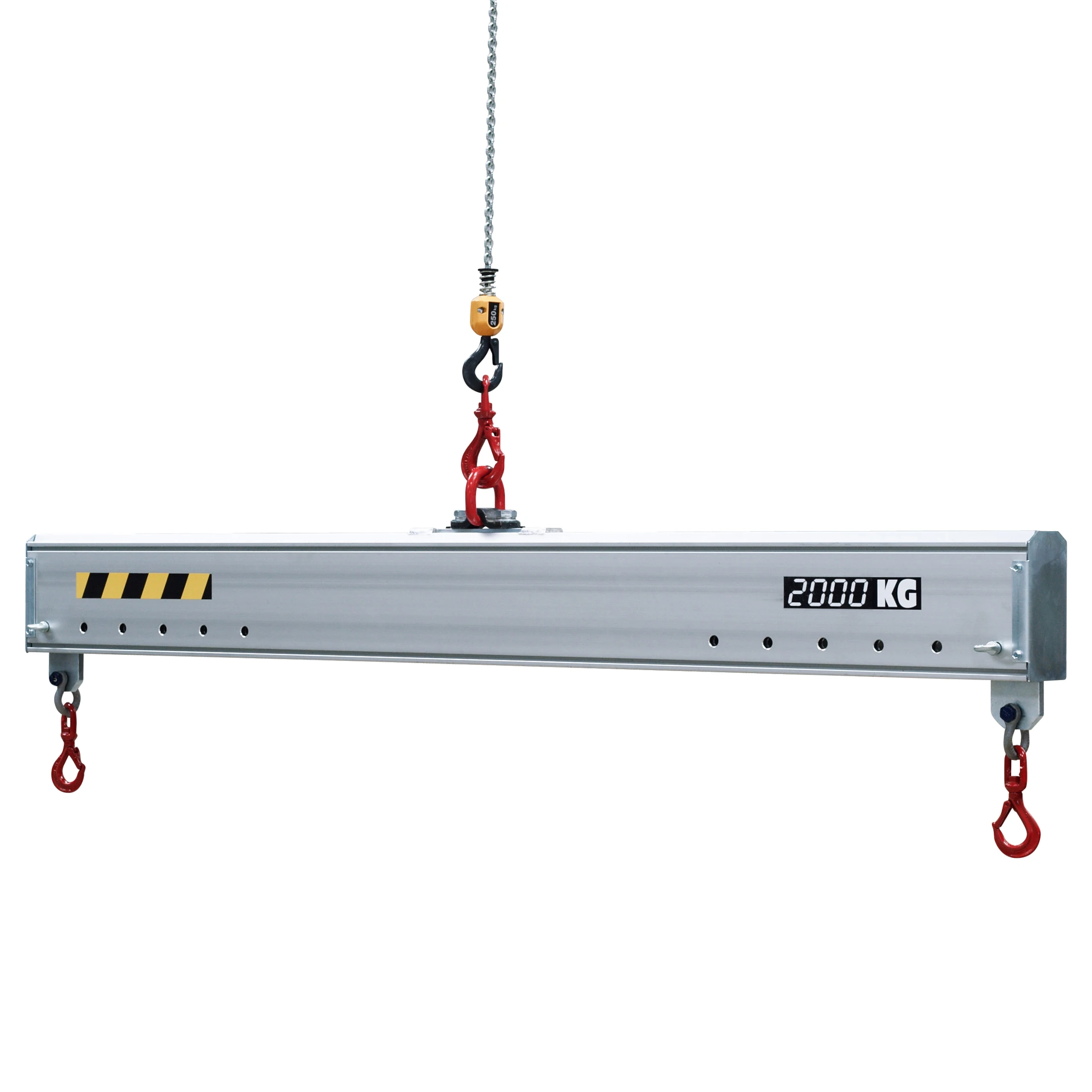 Alumiininen kiinteä levitinpalkki (FANG), 125–2000 kg, 1–6 m