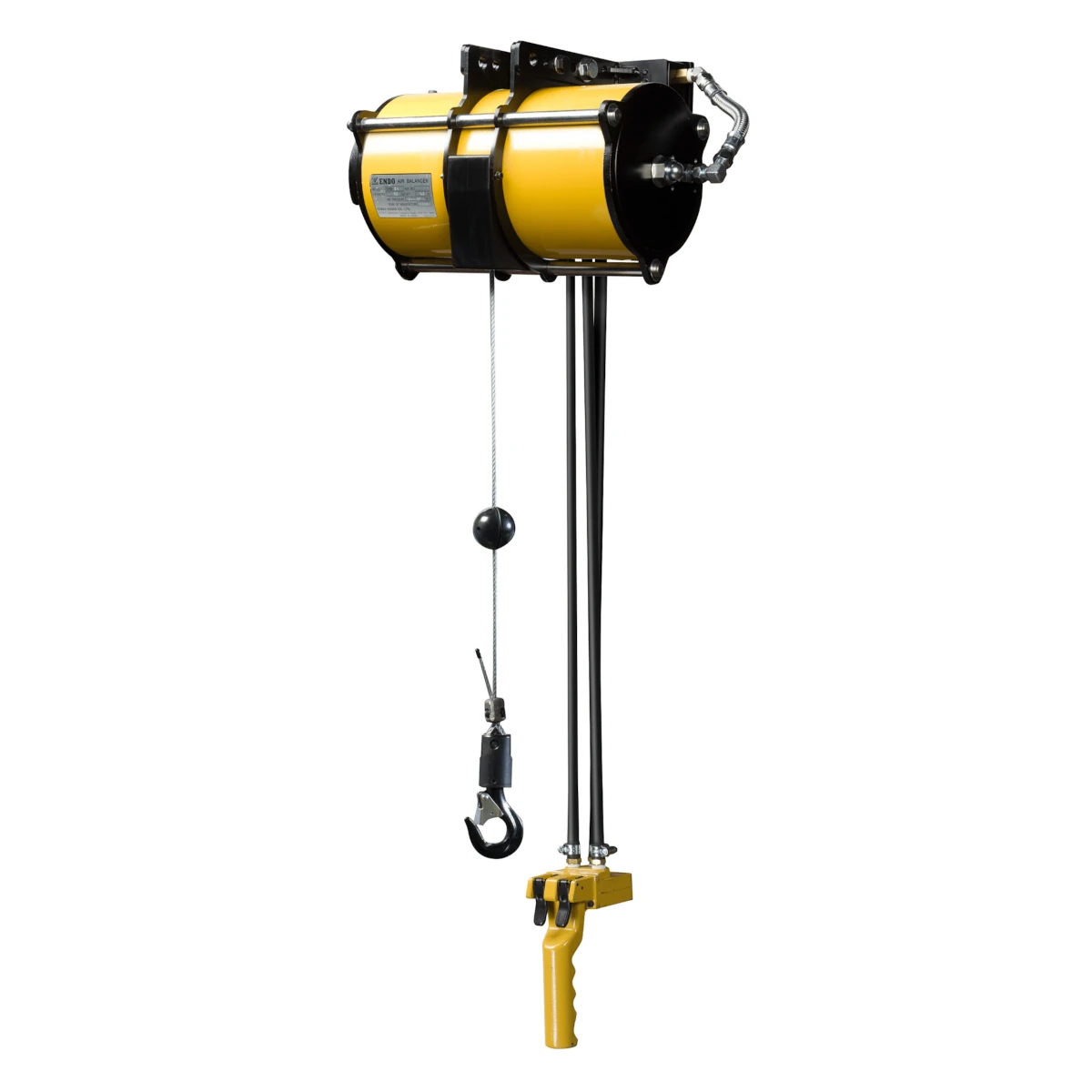 ENDO heilahtelua estävä ATEX-paineilmakevennin (EHB-85D, MSD-moduuli) 0–90 kg