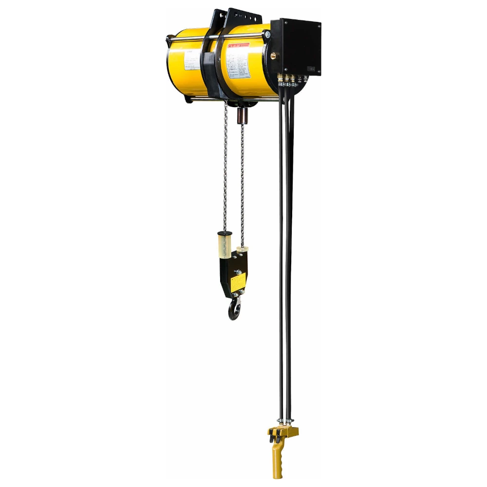 ENDO ATEX -nollapainovoimainen paineilmakevennin (EHB-CR), 270–450 kg