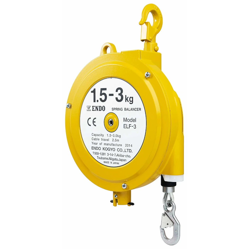 ENDO pitkän liikeradan jousikevennin (ELF-3), 1,5–3 kg