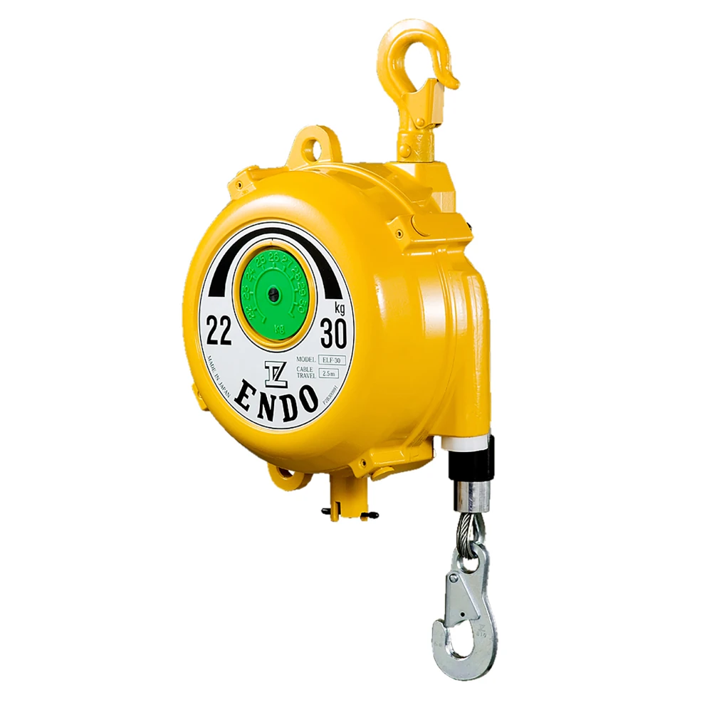 ENDO pitkäliikkeinen jousikevennin (ELF-30), 22–30 kg