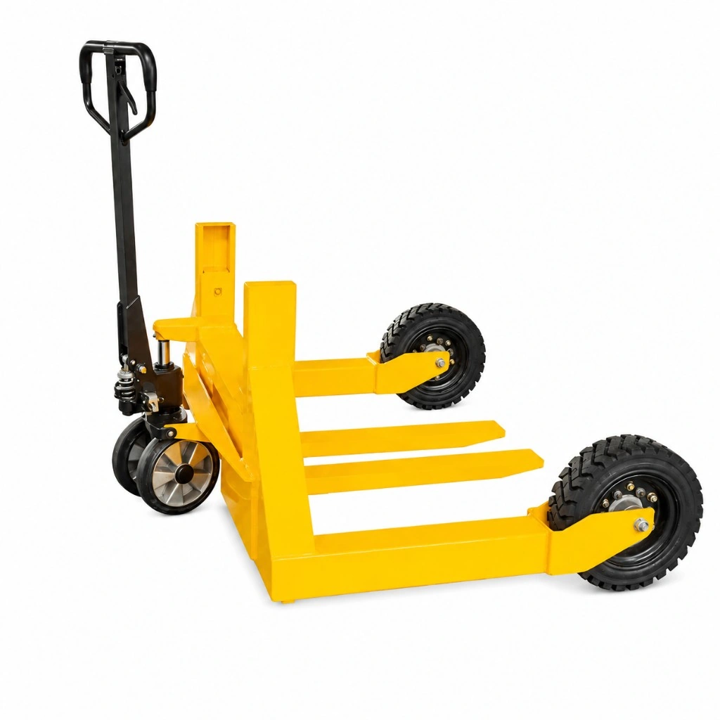 Maastokäyttöinen käsikäyttöinen haarukkavaunu (RPV1500T), 1500 kg