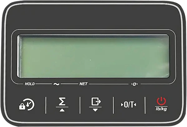 RPVV2500-haarukkavaunun 6 tuuman taustavalaistu LCD-näyttö