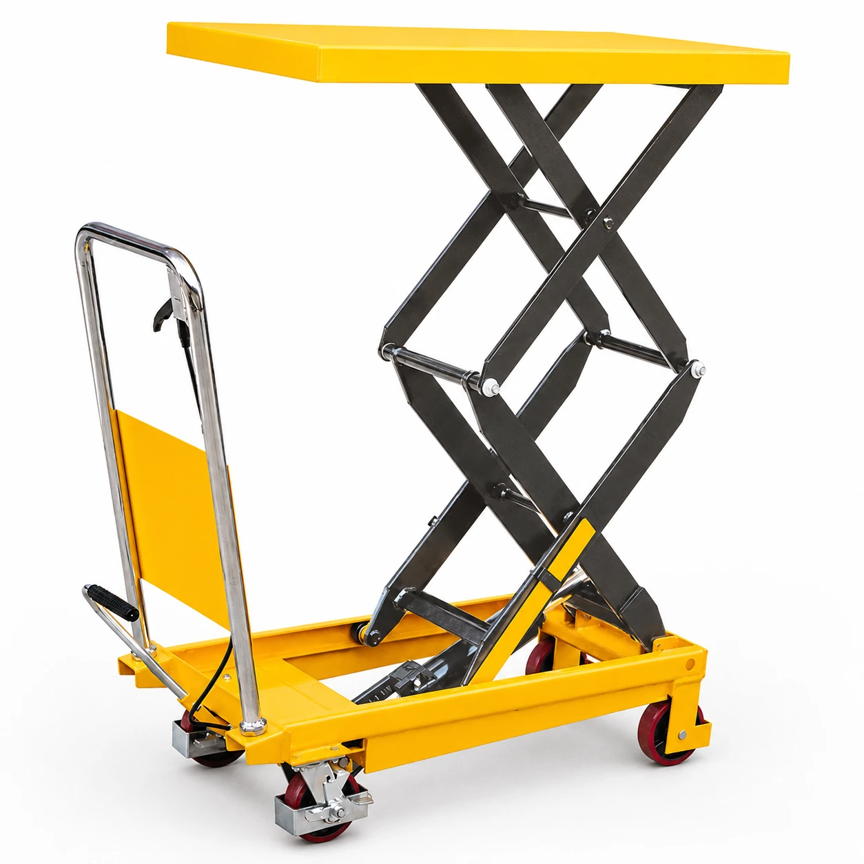 Siirrettävä kaksoissaksinen nostopöytä (MPS150D), 150 kg, 1100 mm