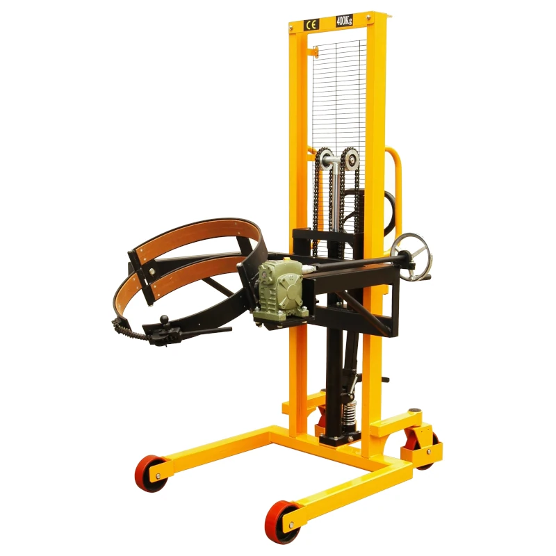 Käsikäyttöinen pinoamisvaunu tynnyrien nostoon ja kallistukseen (RVB40B), 400 kg, 1350 mm
