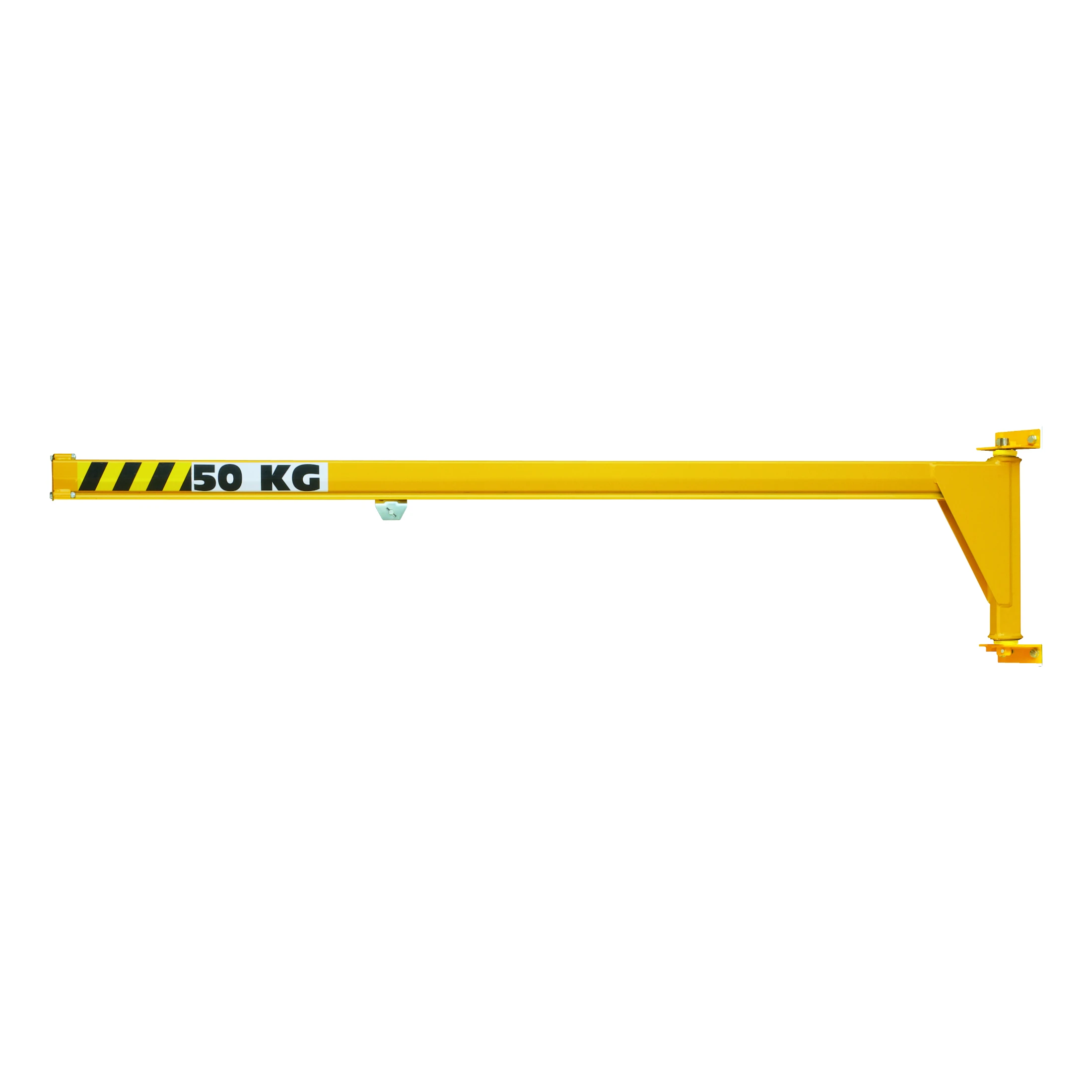 Matalarakenteinen seinäkääntönosturi siirtovaunulla (NZDK), 50–100 kg, 2–5 m
