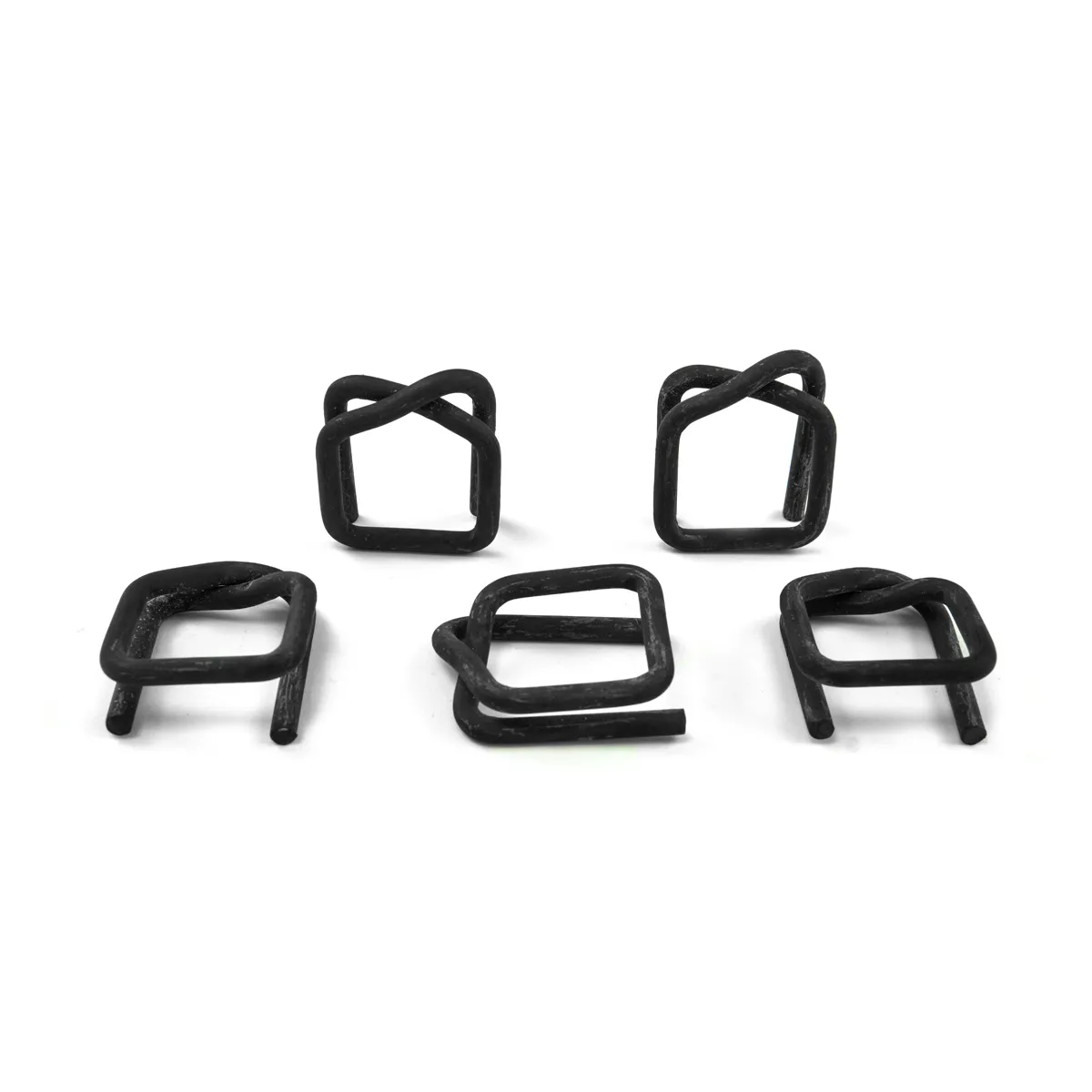 Fosfatoidut metallisoljet polyesterivanteelle (BUCKLES-25F), 25 mm