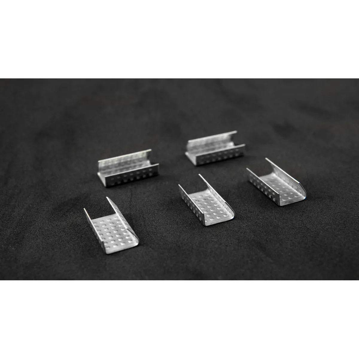 Teräslukot PP-pakkausvanteelle (BUCKLES-12PP), 12 mm