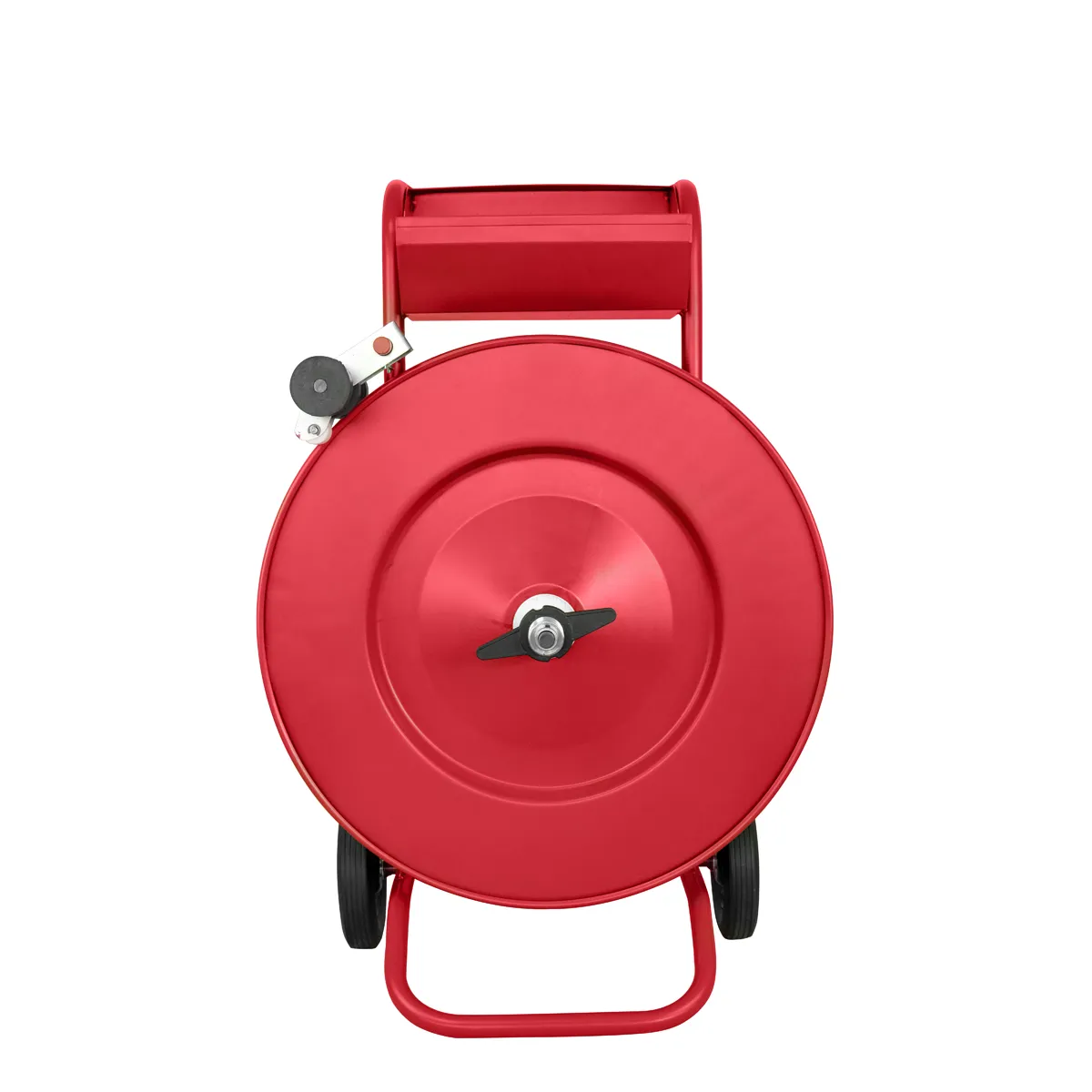 Siirrettävä PET- ja PP-pakkausvanteen kelateline COIL-DISPENSER-50
