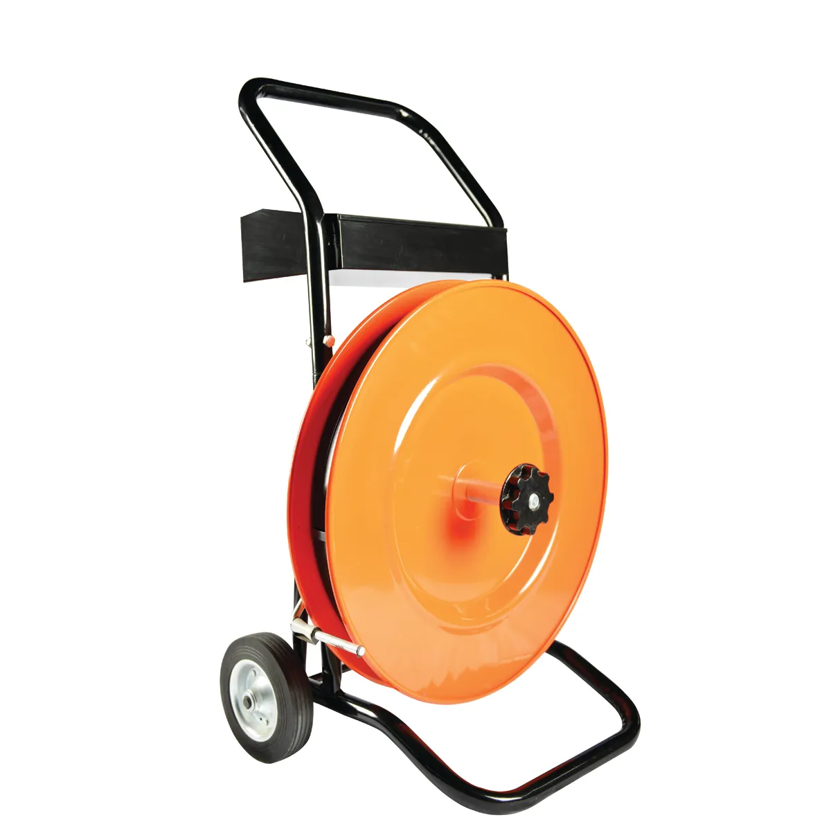 Siirrettävä PET-, PP- ja teräsvanteiden COIL-DISPENSER-2-kelateline