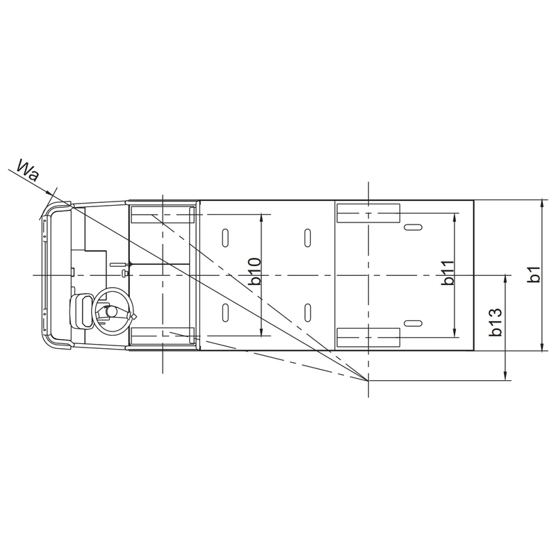 Ergonominen sähkökäyttöinen VEV-lavavaunu hydraulisella käyttöjarrulla
